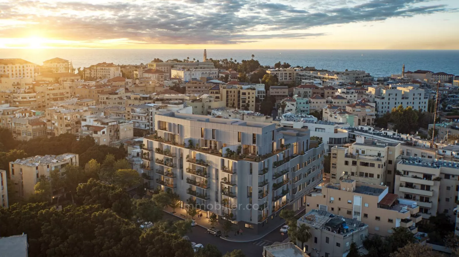 Projeto residencial localizado no coração de Tel Aviv-Yafo