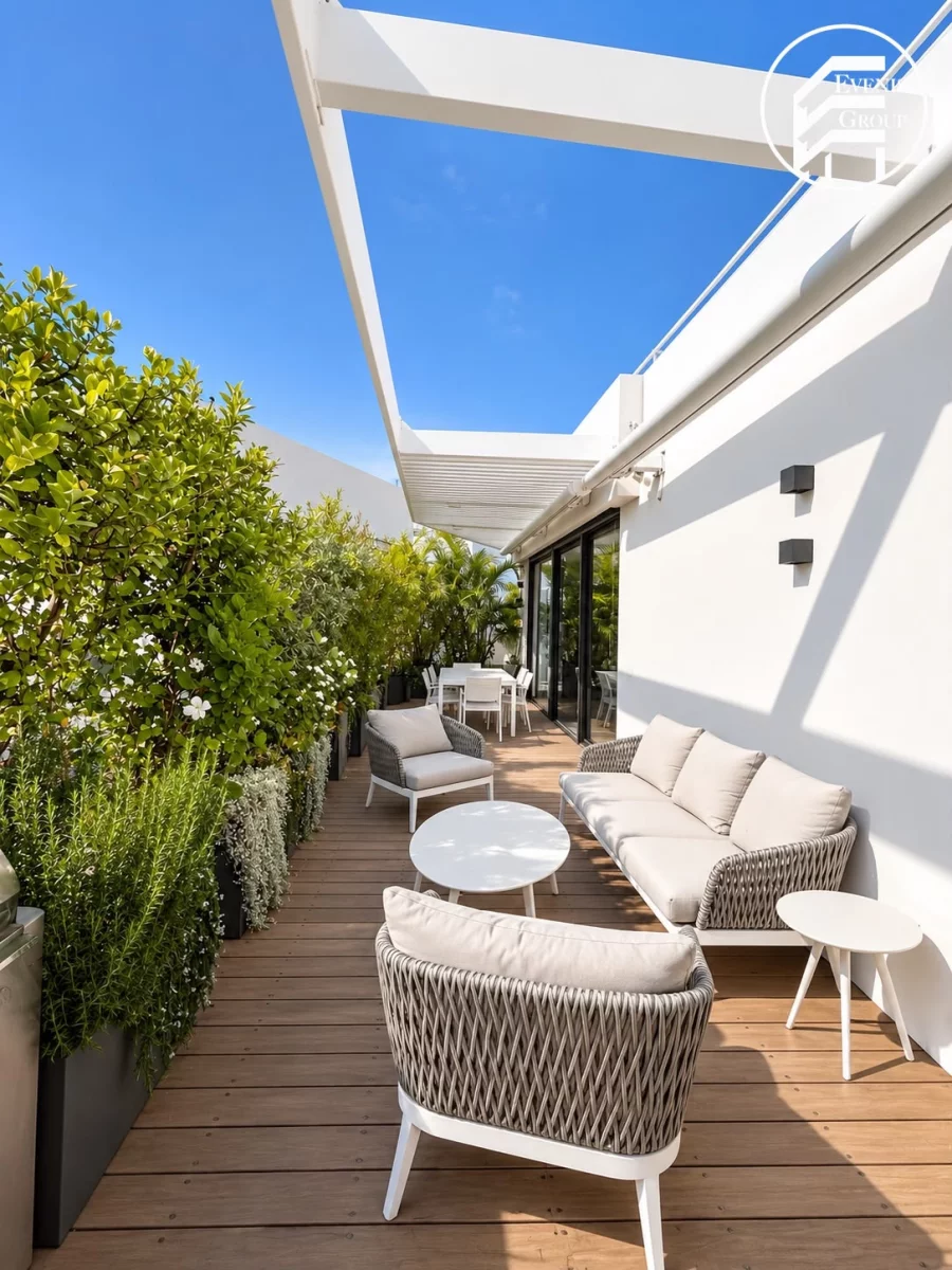 Duplex-Penthouse - Proche du Shouk et de la mer