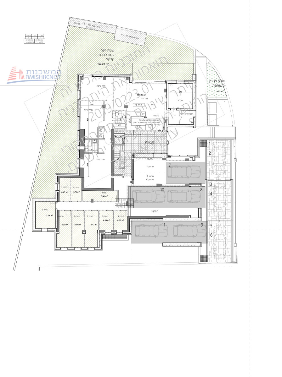 Apartamento garden 5 cômodos Jerusalém Talpiot Hayechana 1-IBL-2817