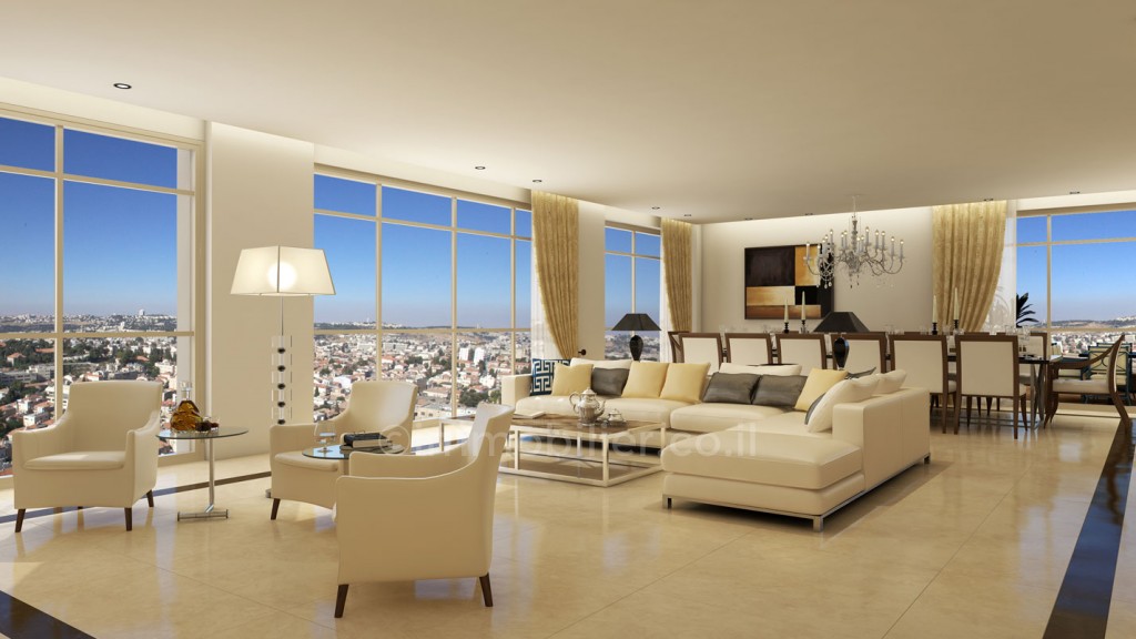 Cobertura 5 cômodos Jerusalém Centro da cidade 144-IBL-488