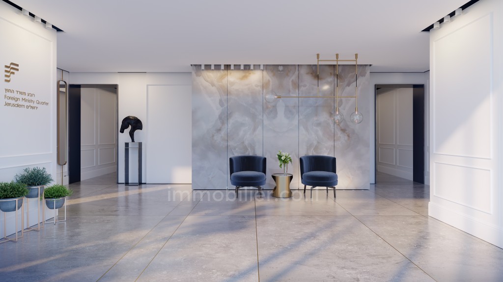 Apartamento 3 cômodos Jerusalém Kiryat haleum 144-IBL-545