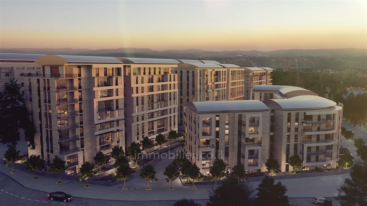 Apartamento 4 cômodos Jerusalém Kiryat haleum 144-IBL-562