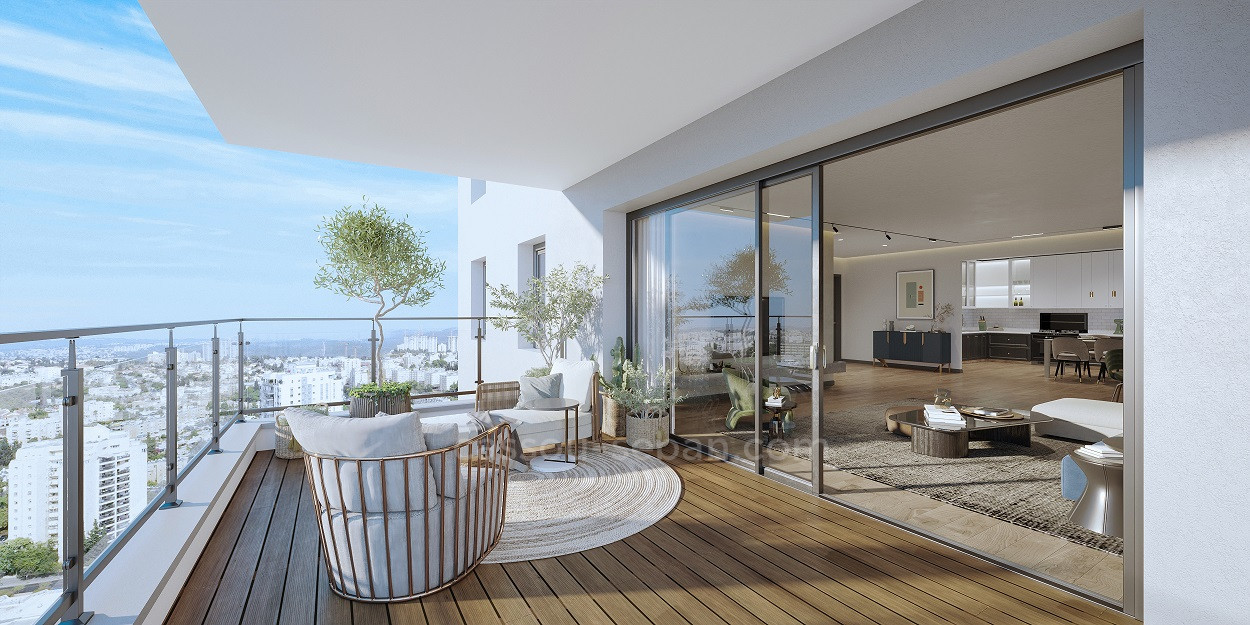 Apartamento 4 cômodos Jerusalém Holyland 144-IBL-578