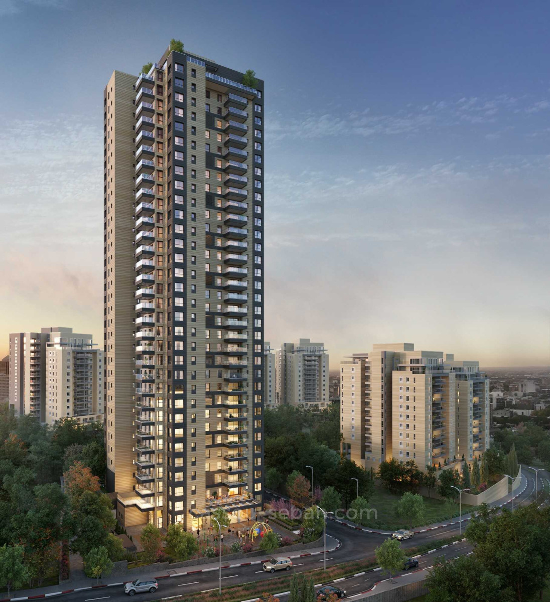 Apartamento 5 cômodos Jerusalém Holyland 144-IBL-579