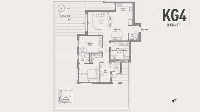 Novo projeto Apartamento garden Jerusalém
