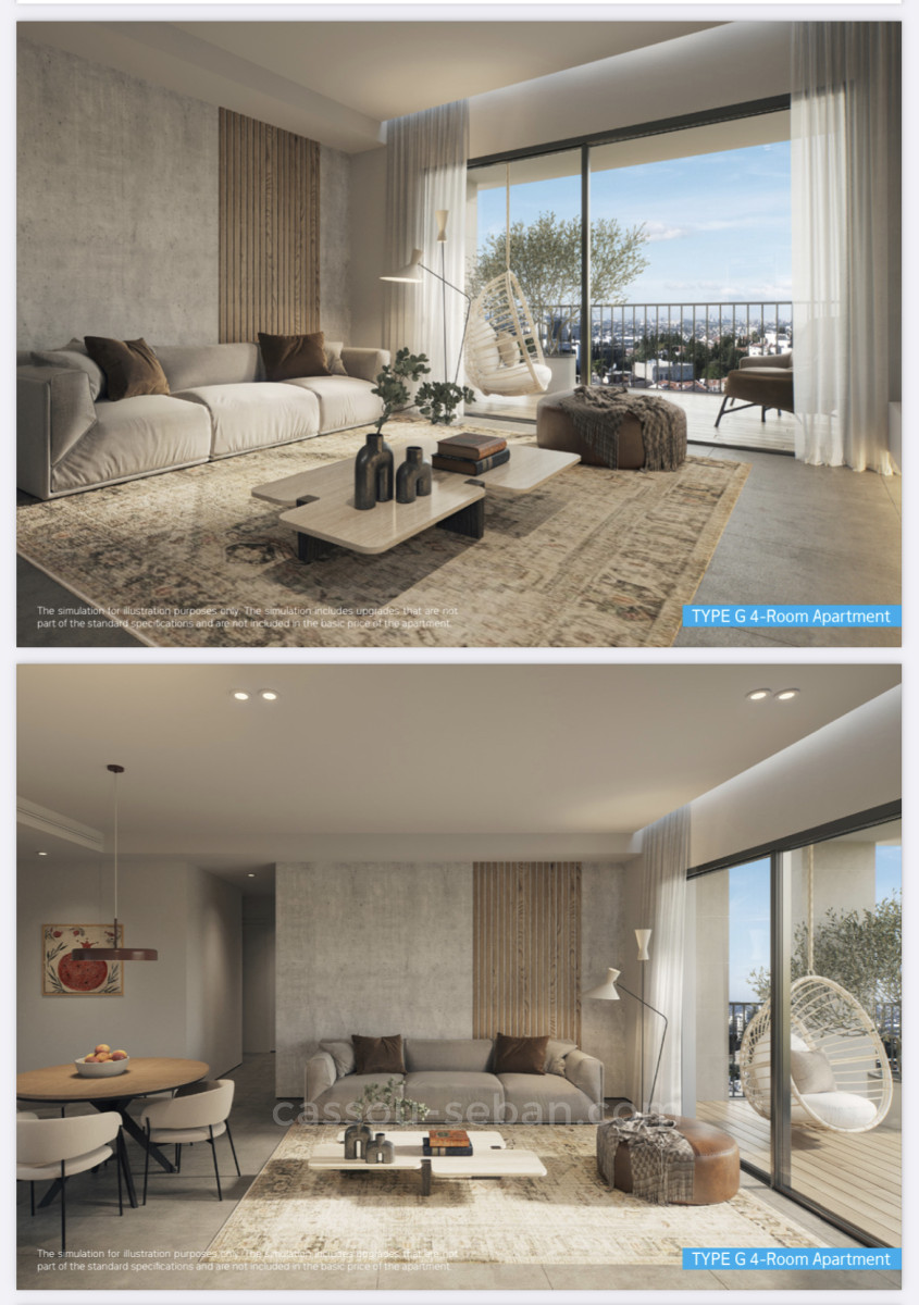 Apartamento 4 cômodos Jerusalém Kiryat Yovel 144-IBL-615