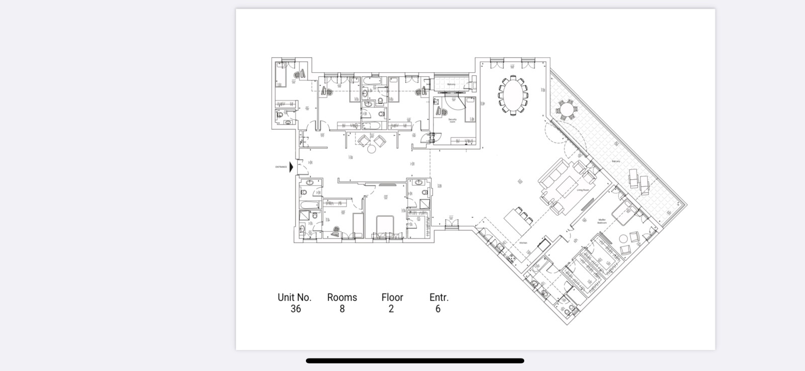 Apartamento 8 cômodos Jerusalém Mamila 144-IBL-622