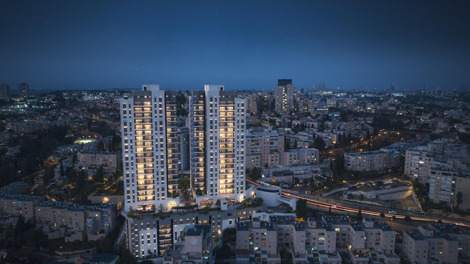 Apartamento 3 cômodos Jerusalém Ramat Sharet 144-IBL-649