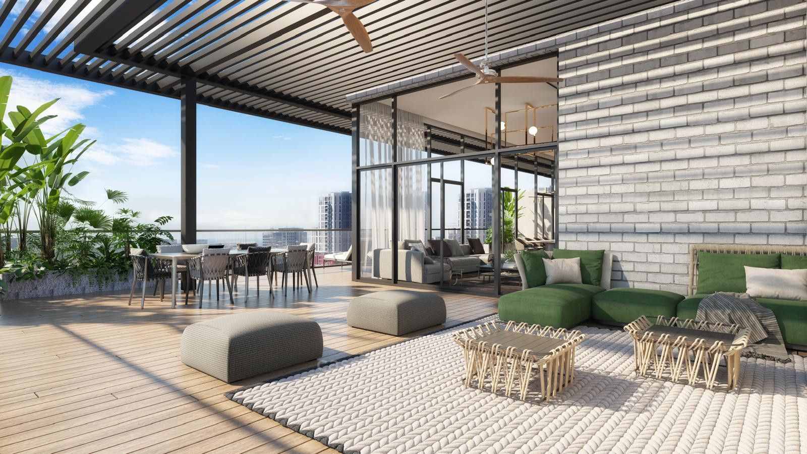 Apartamento garden 5 cômodos Herzliya Galil Yam 144-IBL-665