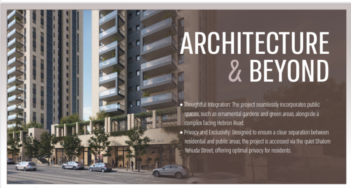 Apartamento 5 cômodos Jerusalém Arnona 144-IBL-682