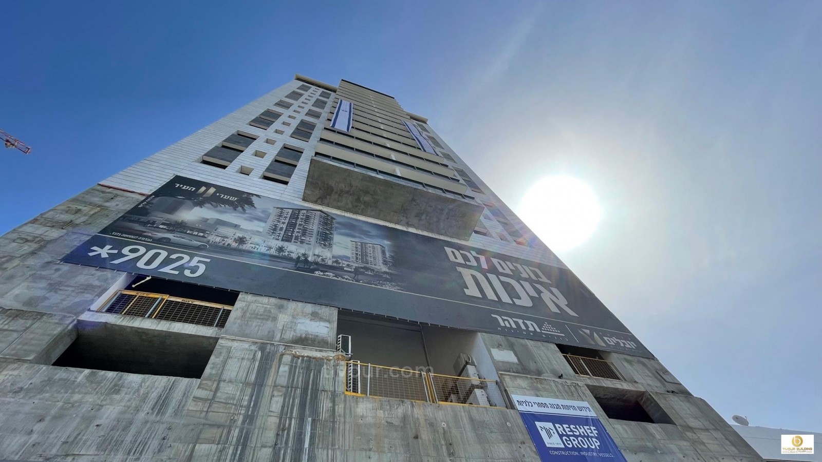 Apartamento 4 cômodos Ashdod Het 210-IBL-1772