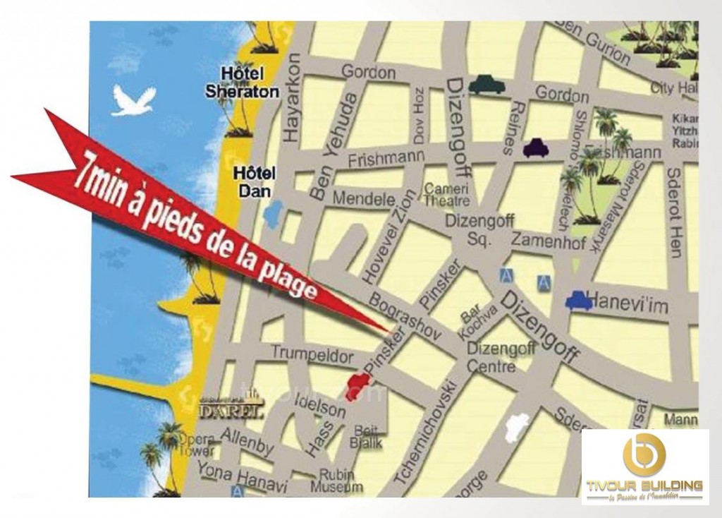 Cobertura 5 cômodos Tel Aviv Região marítima 210-IBL-1926