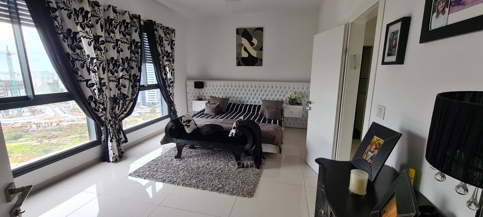 Apartamento 5 cômodos Ashdod Mar 210-IBL-1969