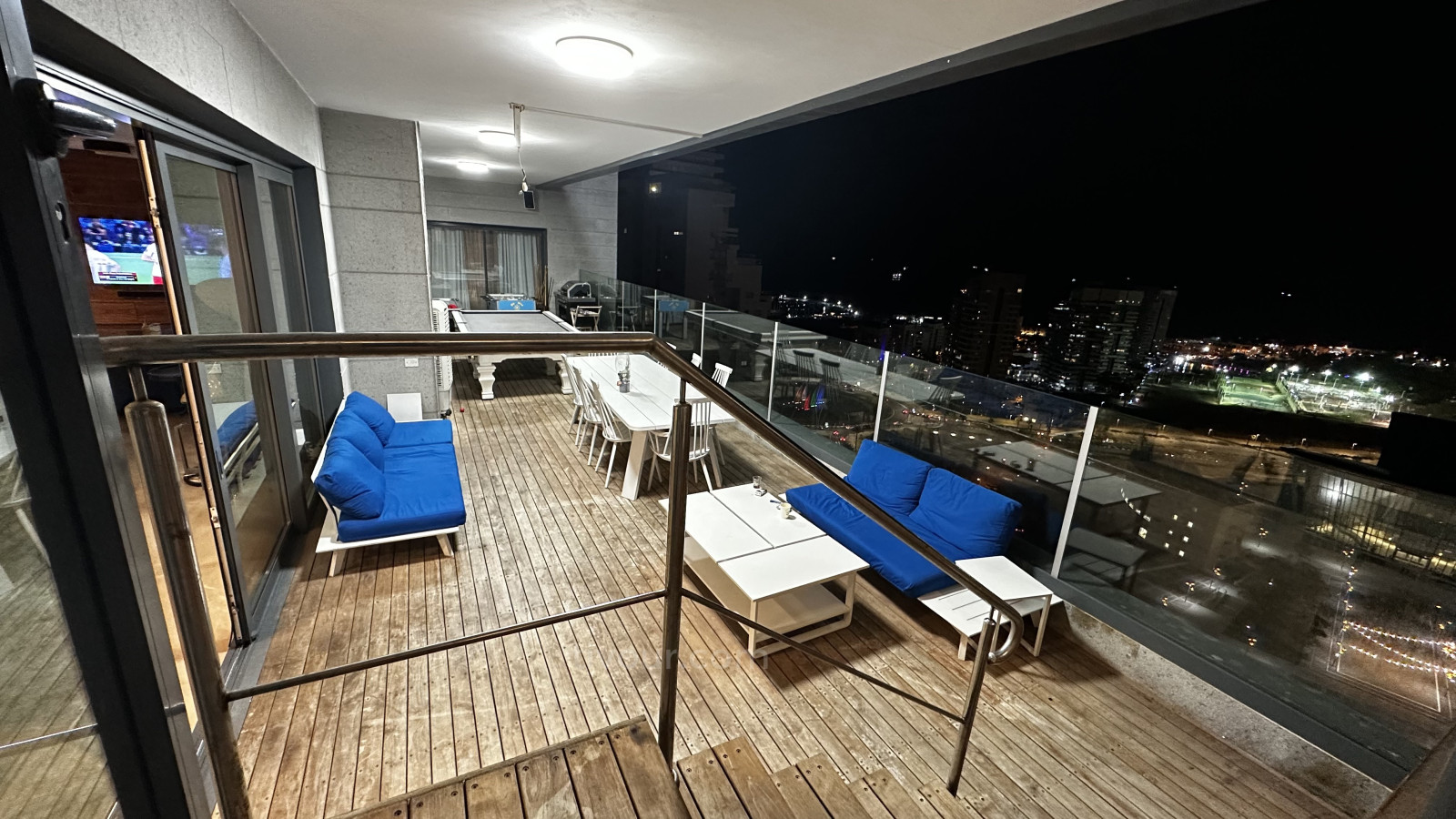 Cobertura 6 cômodos Ashdod Mar 210-IBL-1971