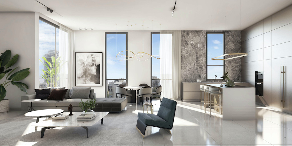 Cobertura 5 cômodos Ashdod Dalet 210-IBL-1981