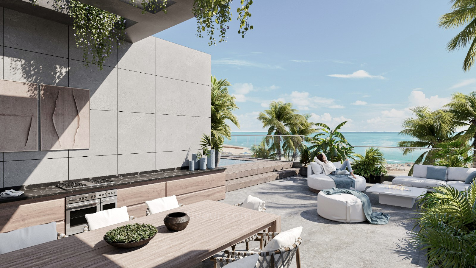 Apartamento 5 cômodos Ashdod Marina 210-IBL-1989