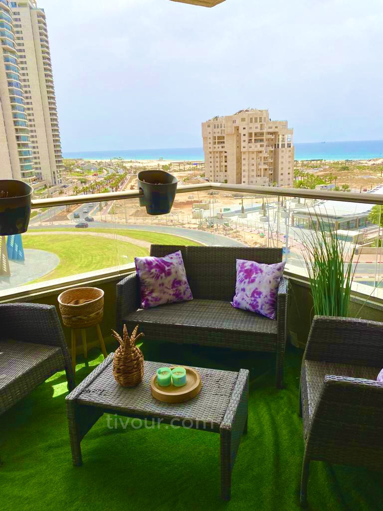 Apartamento 4 cômodos Ashdod Marina 210-IBL-1998