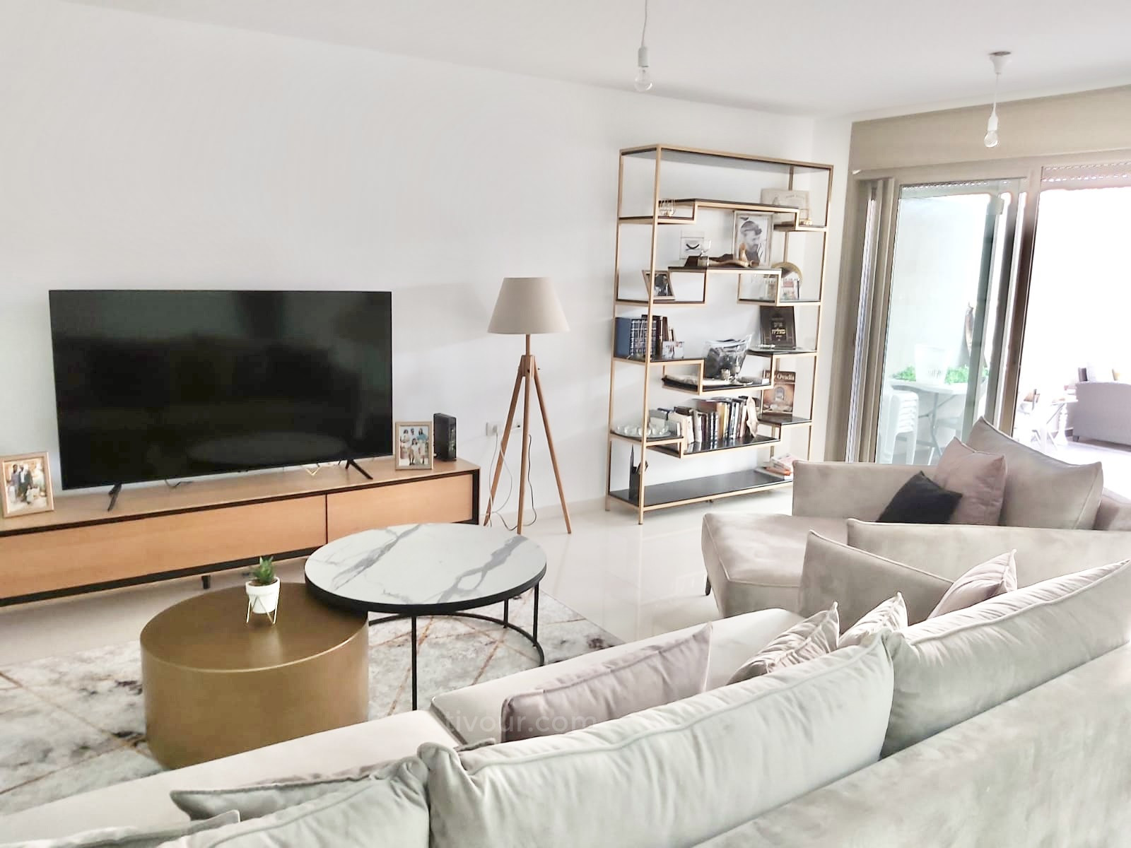 Apartamento garden 5 cômodos Ashdod City 210-IBL-2008