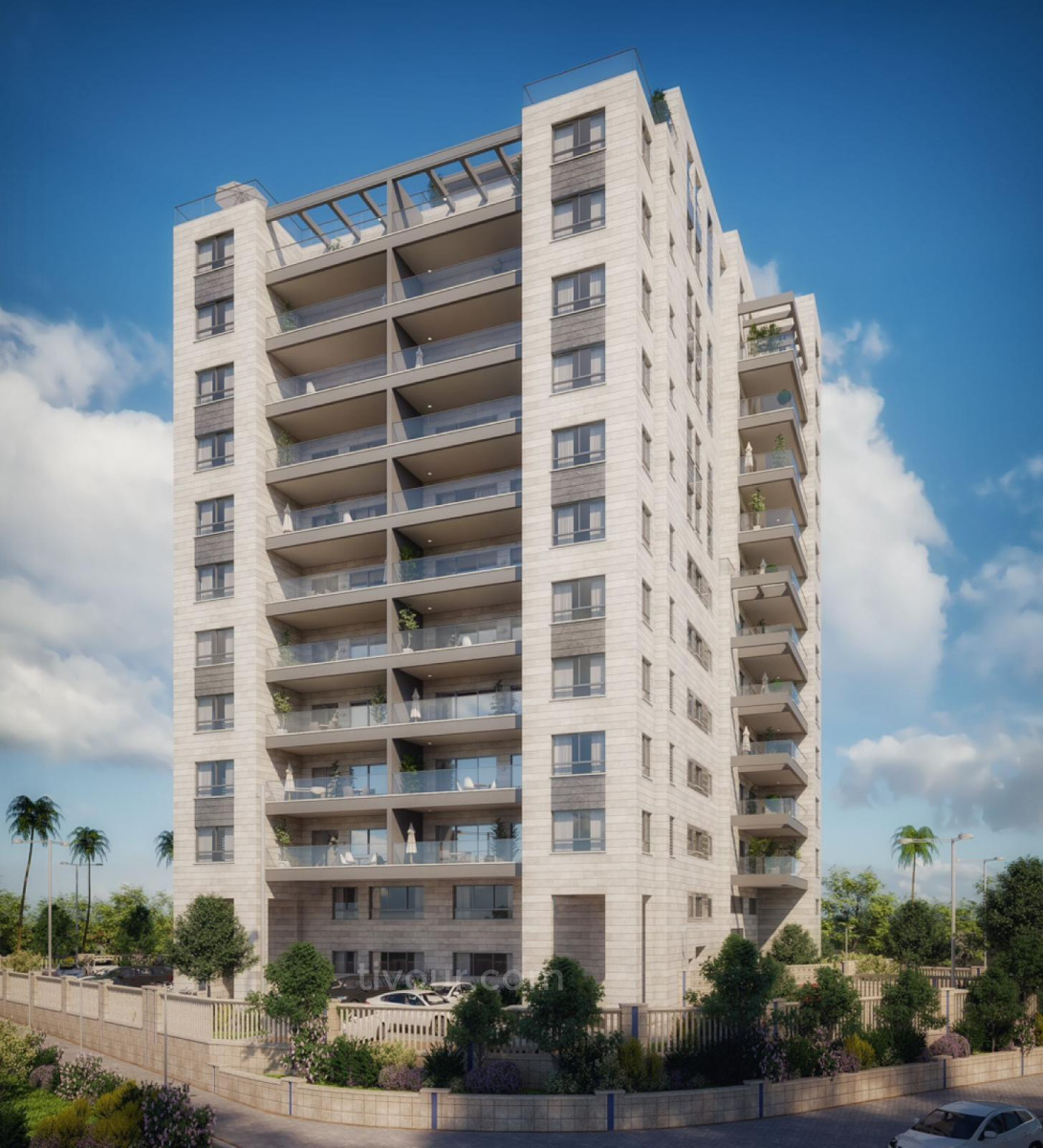Apartamento 4 cômodos Ashdod Mar 210-IBL-2031