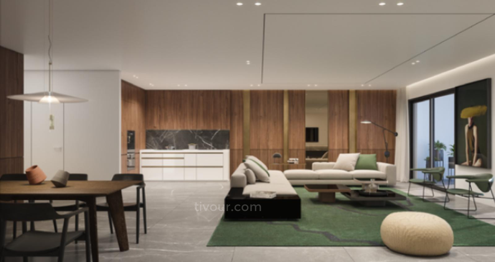 Apartamento 4 cômodos Ashdod Mar 210-IBL-2031