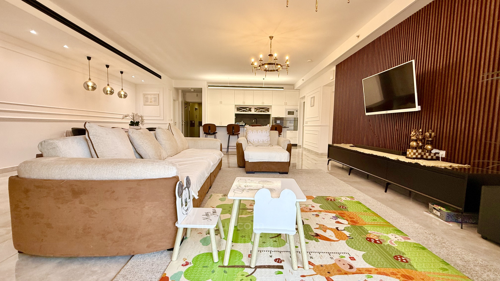 Apartamento 5 cômodos Ashdod À beira-mar 210-IBL-2046