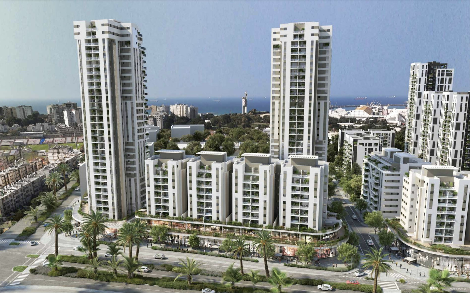 Apartamento 3 cômodos Ashdod Alef 210-IBL-2053