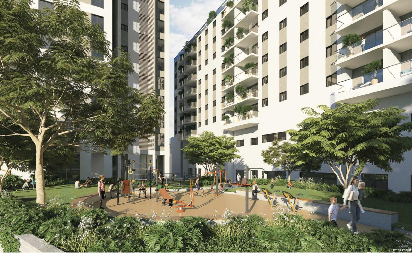 Apartamento 3 cômodos Ashdod Alef 210-IBL-2053