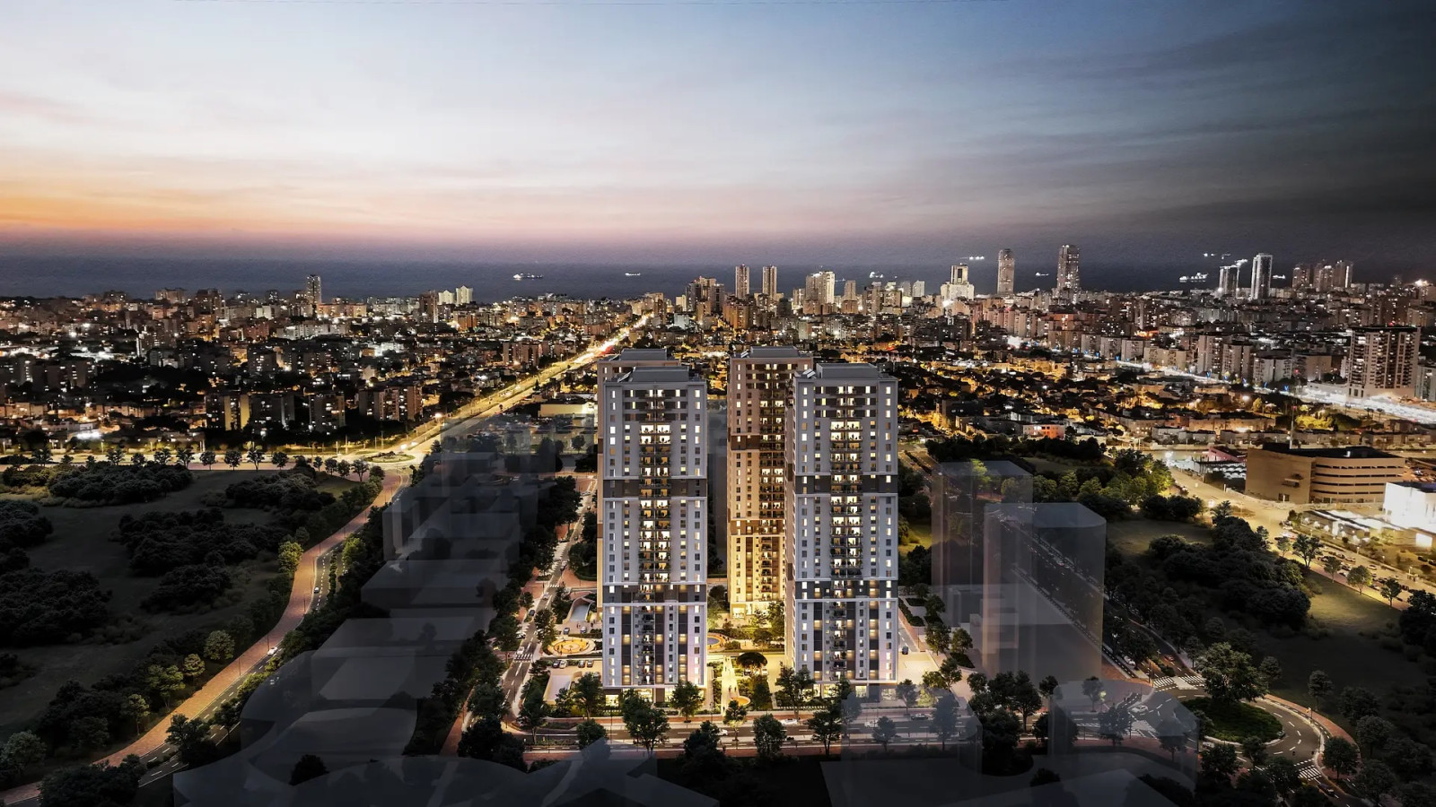 Apartamento 4 cômodos Ashdod Shimon Peres 210-IBL-2068