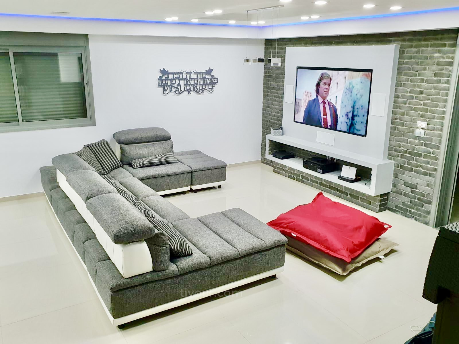 Apartamento garden 5 cômodos Ashdod Mar 210-IBL-2087