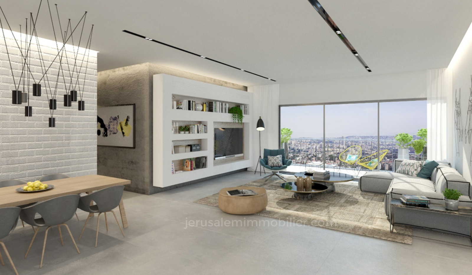 Apartamento 4 cômodos Jerusalém Kiryat Yovel 226-IBL-1785