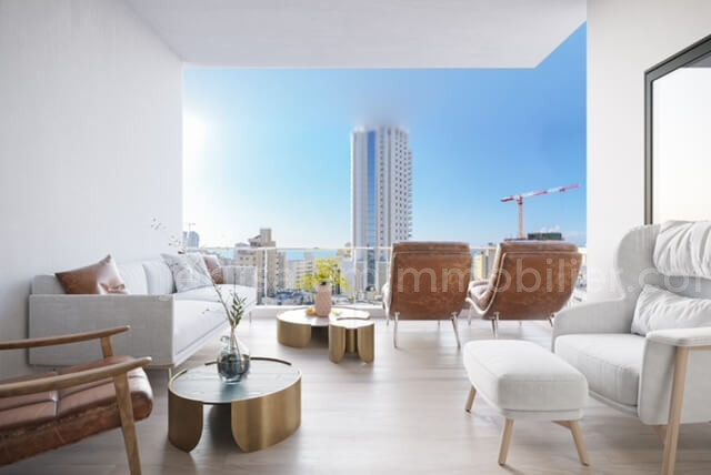 Apartamento 4 cômodos Netanya Kikar 226-IBL-1817