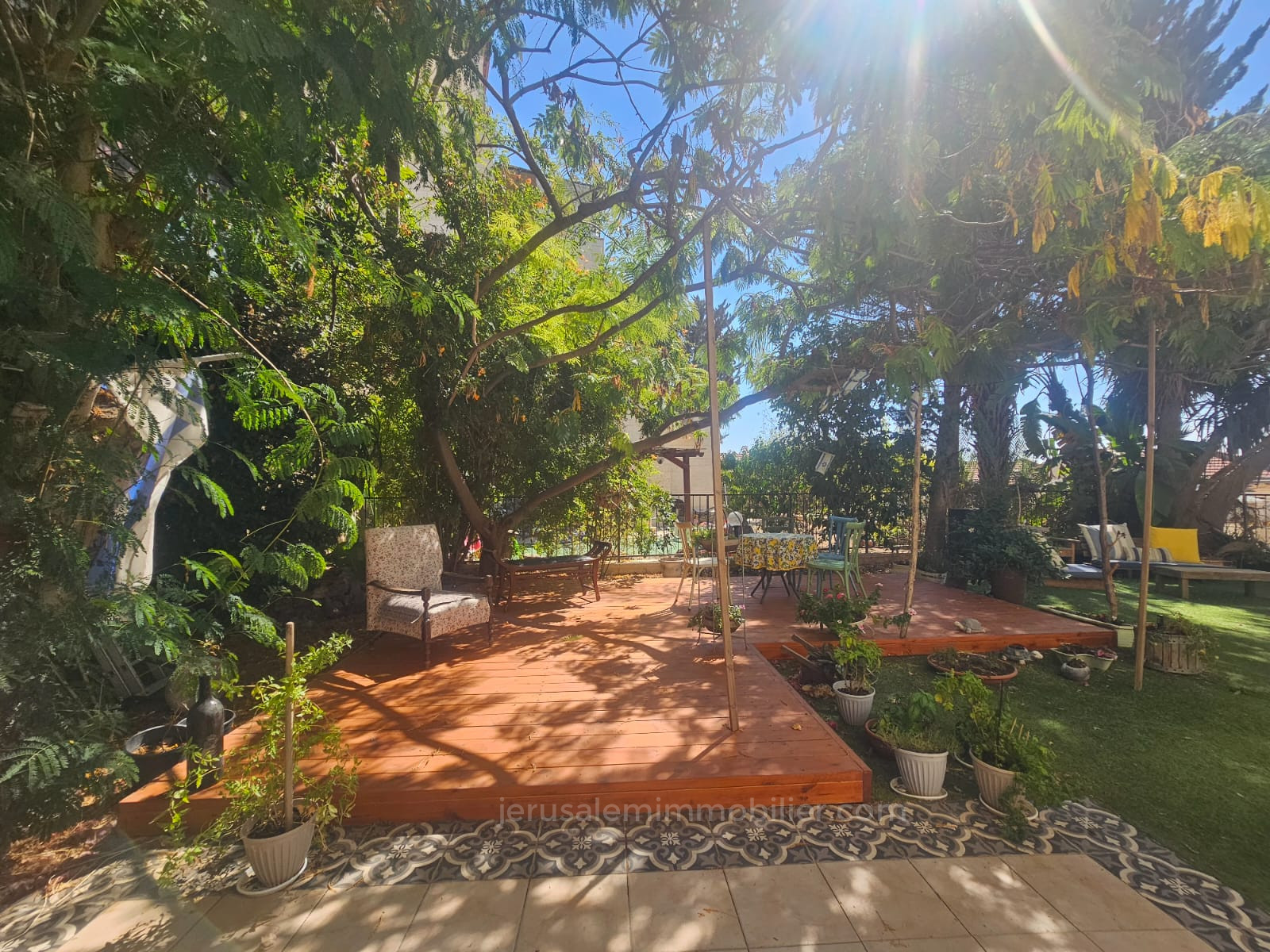 Apartamento garden 7.5 cômodos Bet Shemesh Ramat Alef 226-IBL-1873