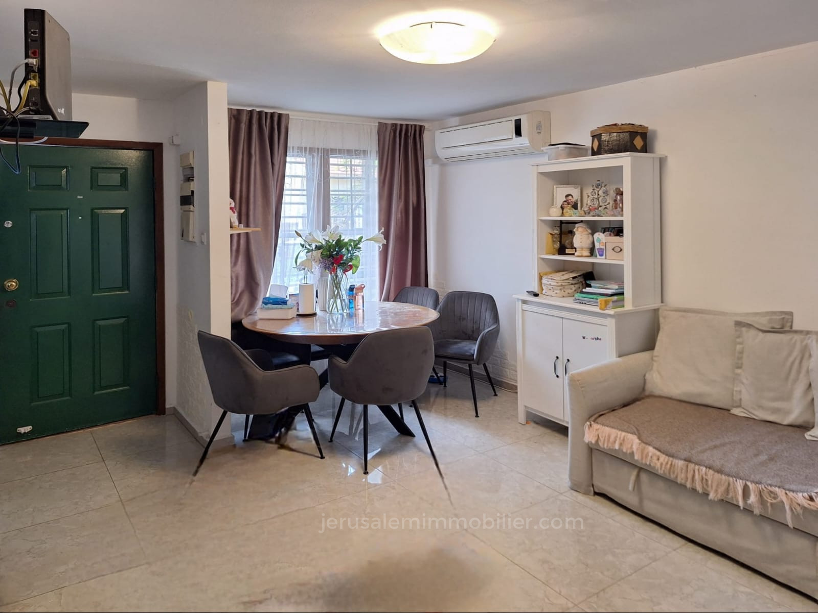 Apartamento garden 3 cômodos Ascalão Neve Dkalim 226-IBL-1878