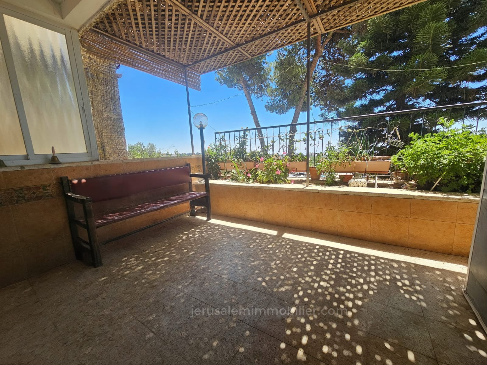 Apartamento garden 4 cômodos Jerusalém Arnona 226-IBL-1895
