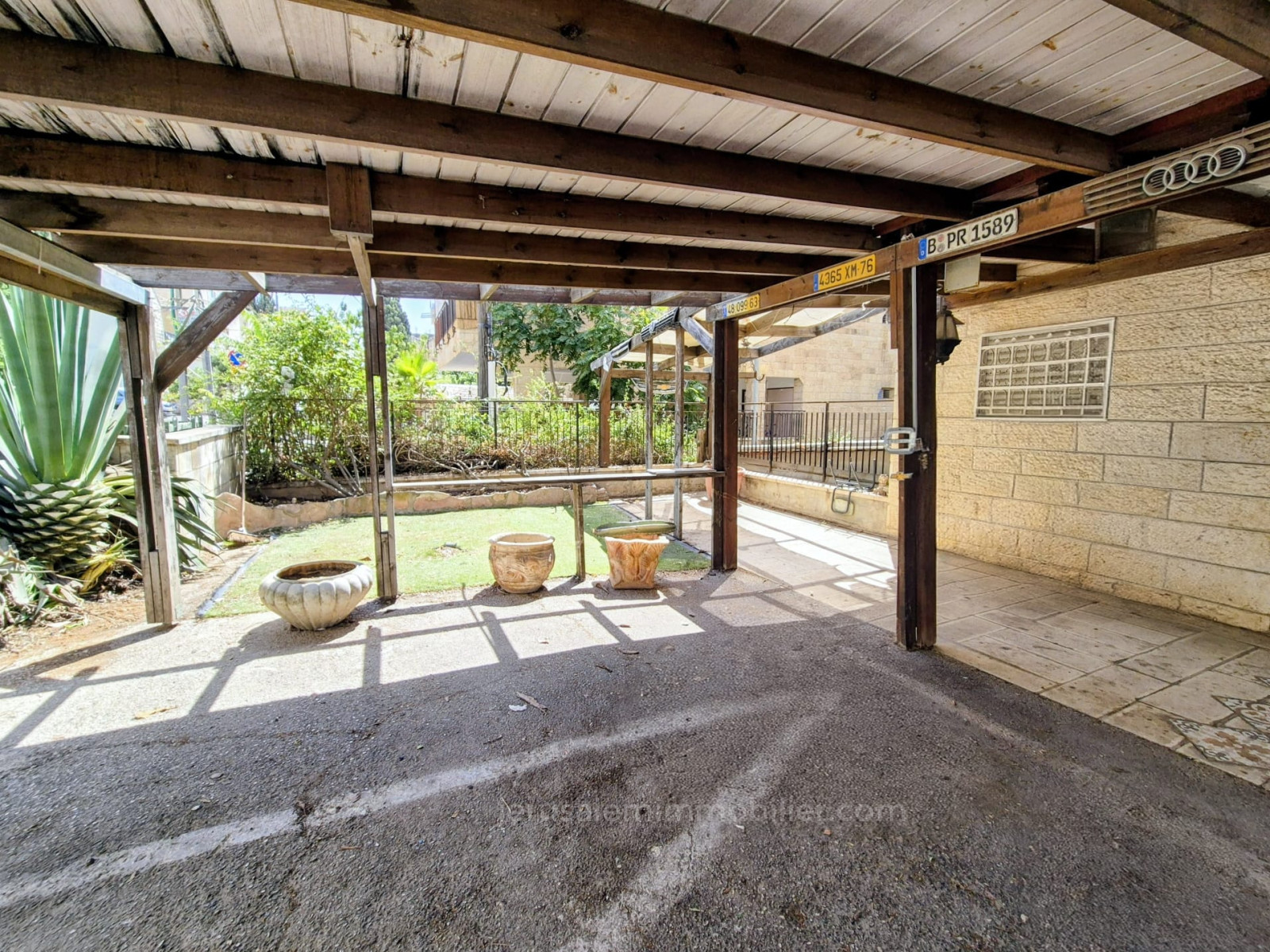 Apartamento garden 3 cômodos Jerusalém Givat Shaoul 226-IBL-1898