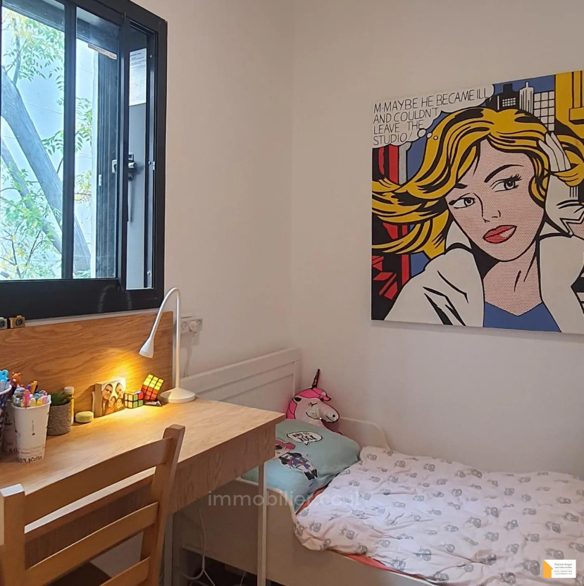 Apartamento 3.5 cômodos Tel Aviv Bazel 232-IBL-3673