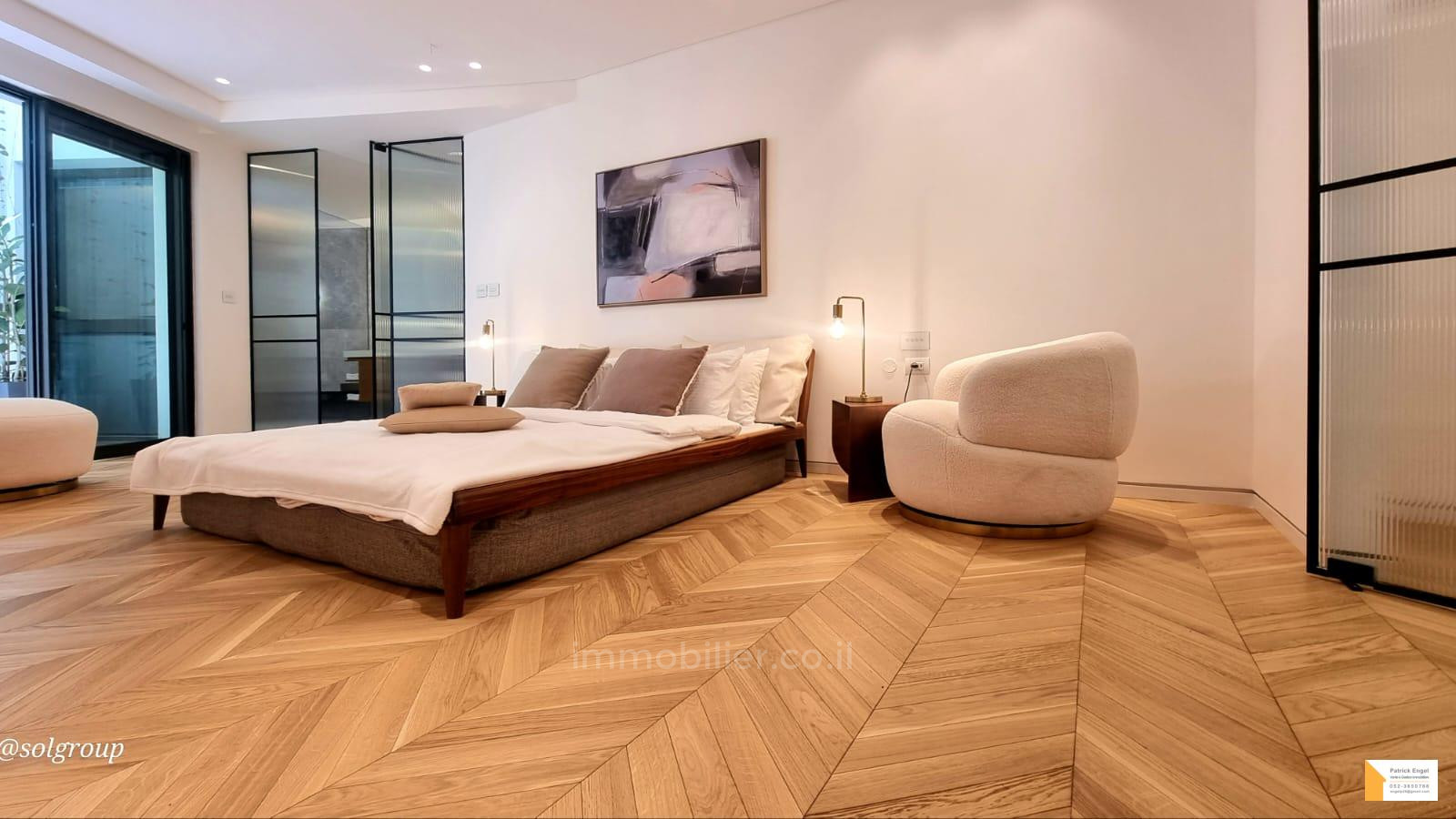 Apartamento garden 5 cômodos Tel Aviv Região marítima 232-IBL-3718