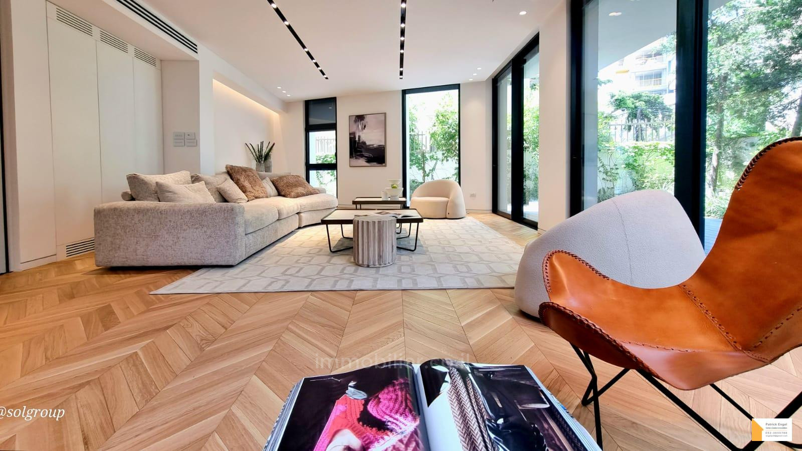 Apartamento garden 5 cômodos Tel Aviv Região marítima 232-IBL-3718