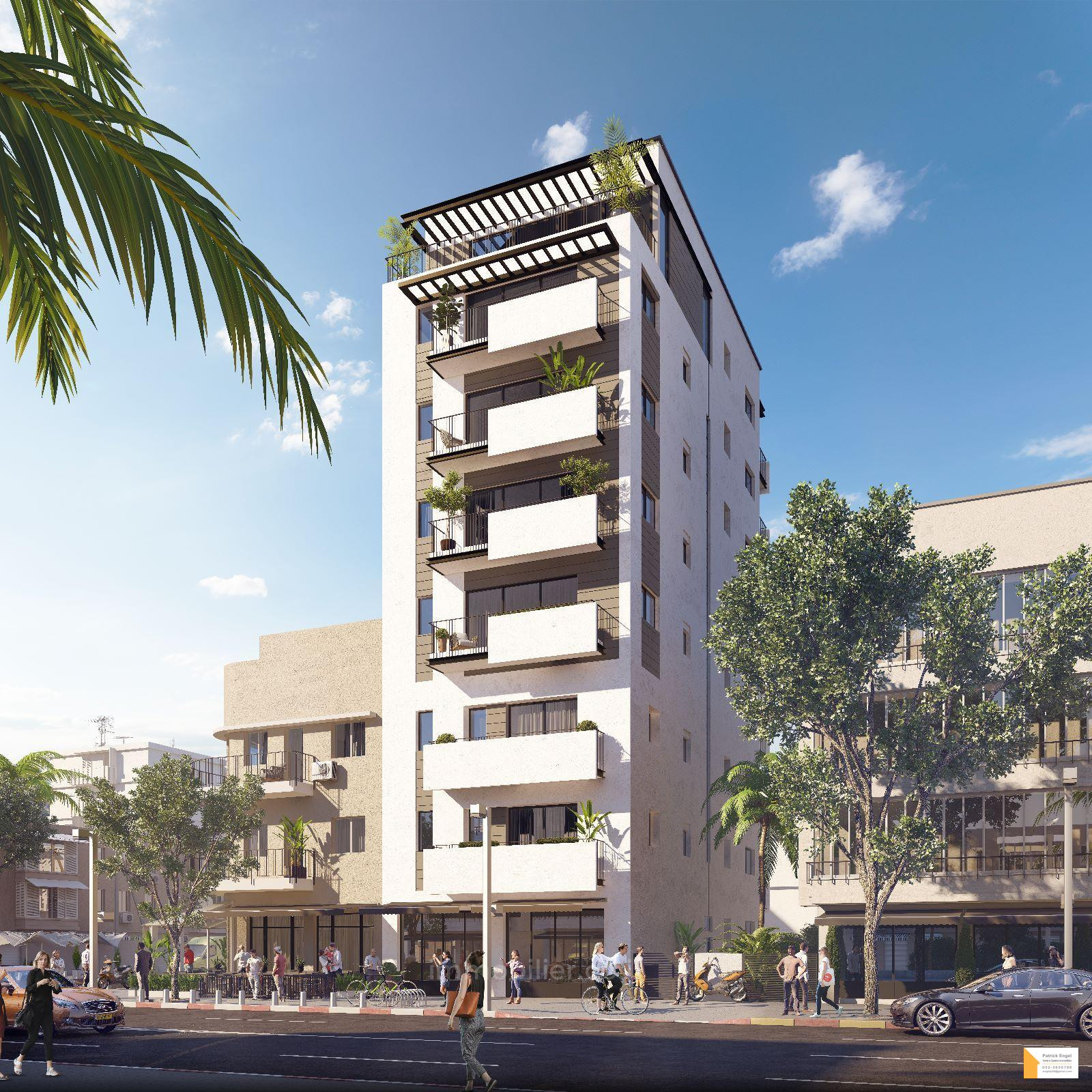 Apartamento 3 cômodos Tel Aviv Bazel 232-IBL-3721