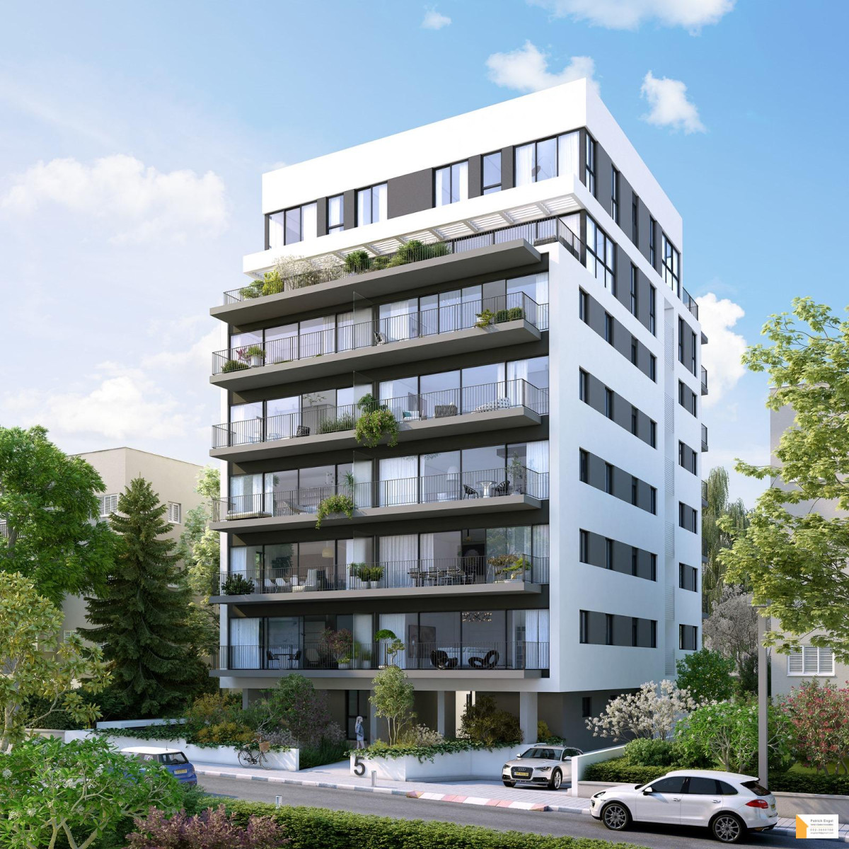 Apartamento 4 cômodos Tel Aviv Kikar Hamedina 232-IBL-3747