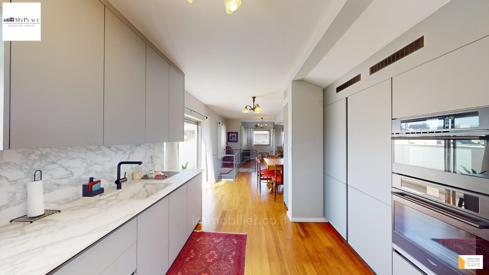 Duplex 4 cômodos Tel Aviv Bazel 232-IBL-3832