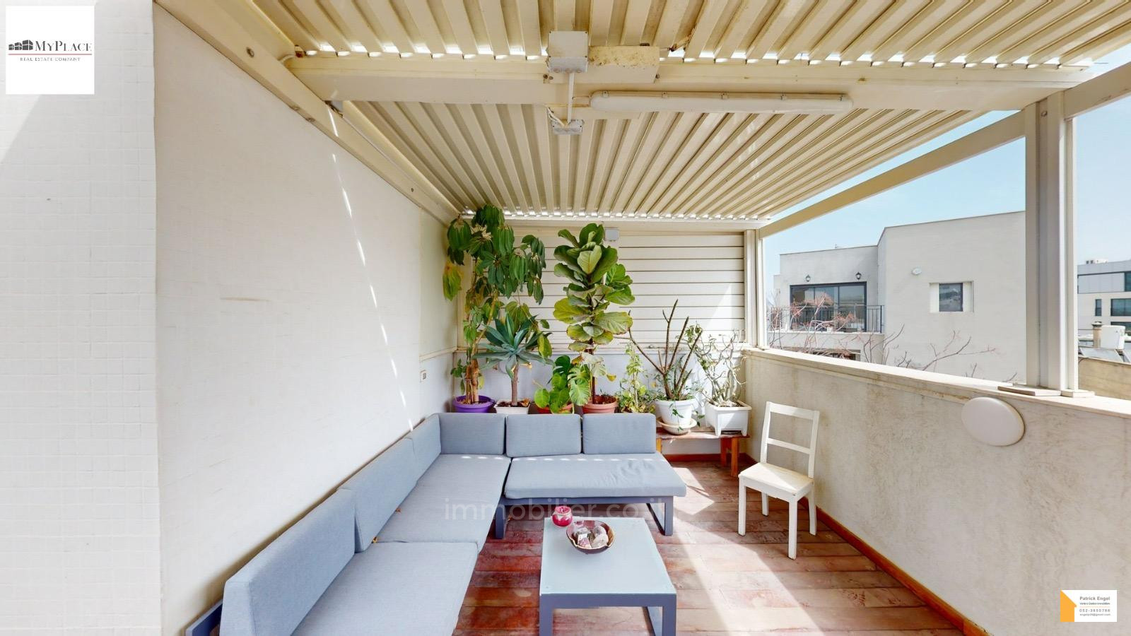Duplex 4 cômodos Tel Aviv Bazel 232-IBL-3832