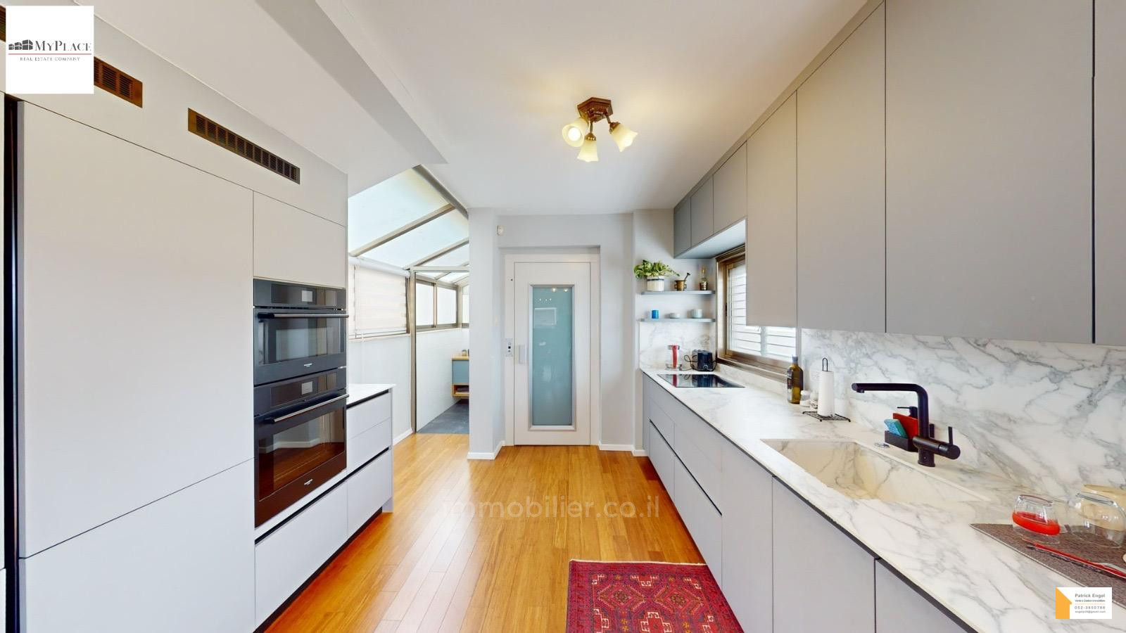 Duplex 4 cômodos Tel Aviv Bazel 232-IBL-3832