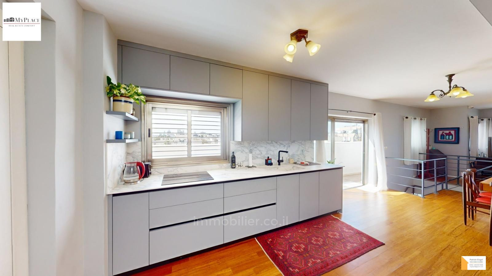 Duplex 4 cômodos Tel Aviv Bazel 232-IBL-3832