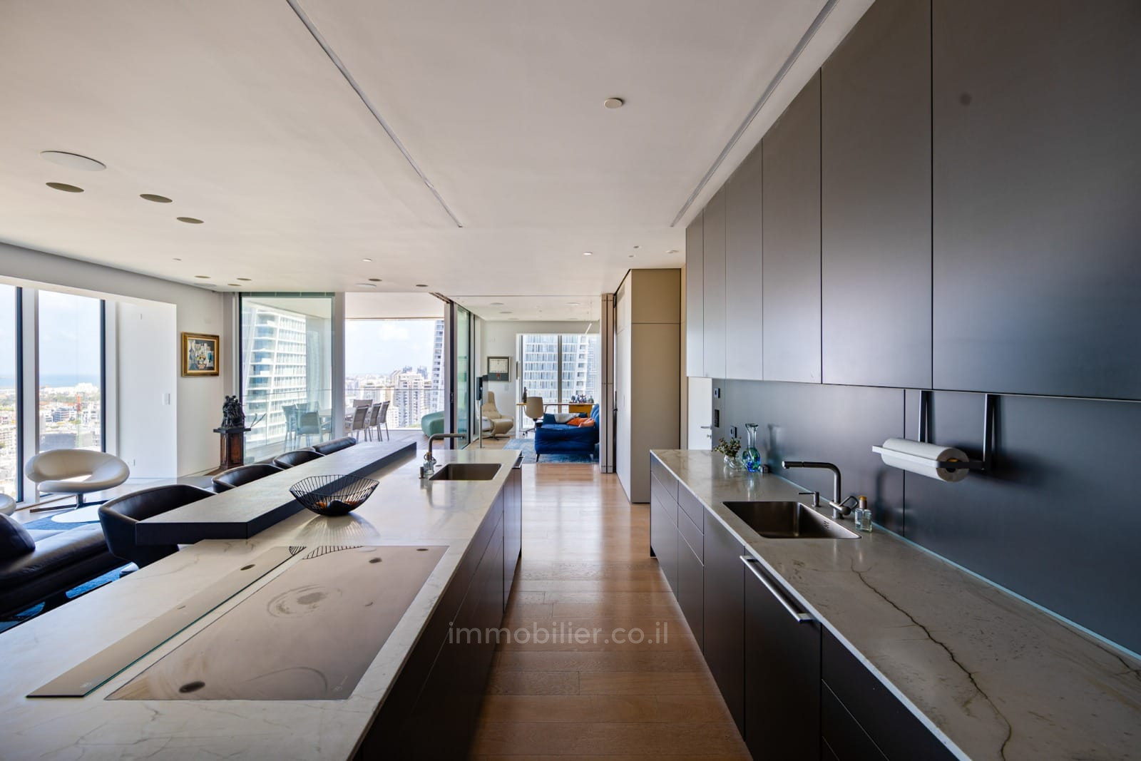 Cobertura 4.5 cômodos Tel Aviv Centro da cidade 232-IBL-3942