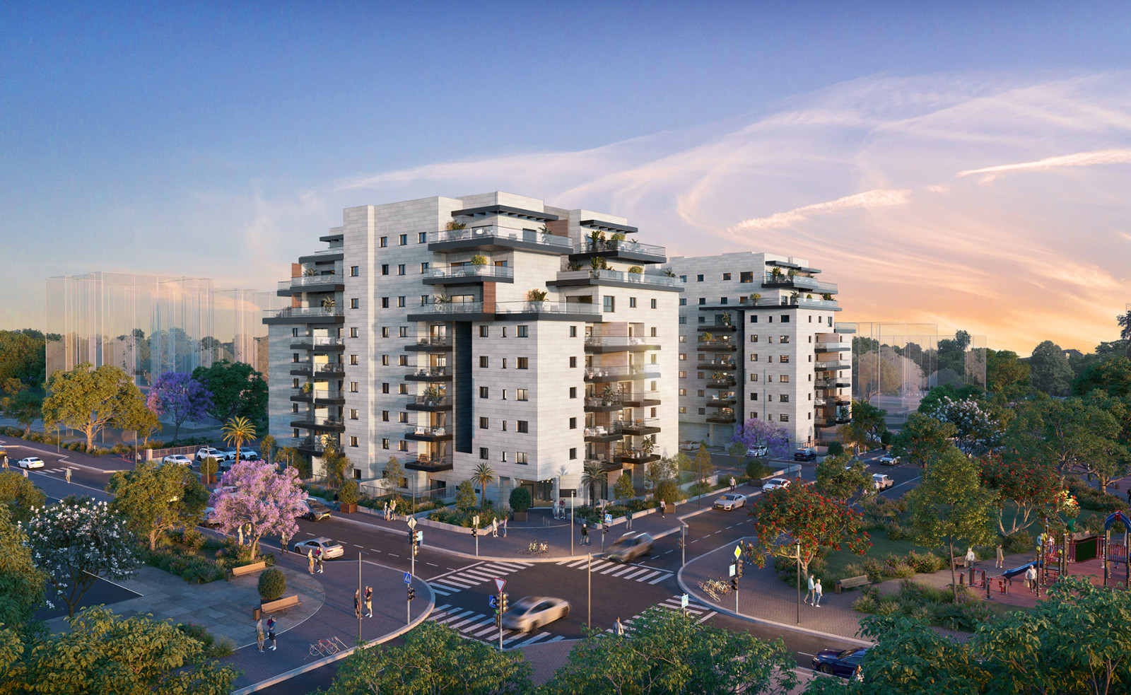 Apartamento garden 3 cômodos Ascalão Barnea 233-IBL-1611