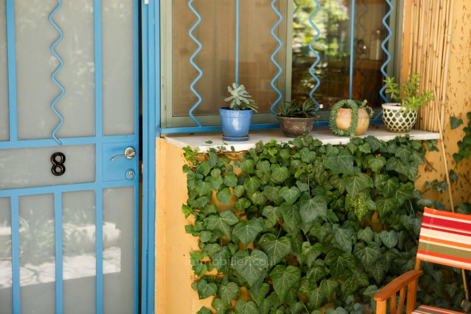 Apartamento garden 2 cômodos Jerusalém Moshava Germanit 245-IBL-1774