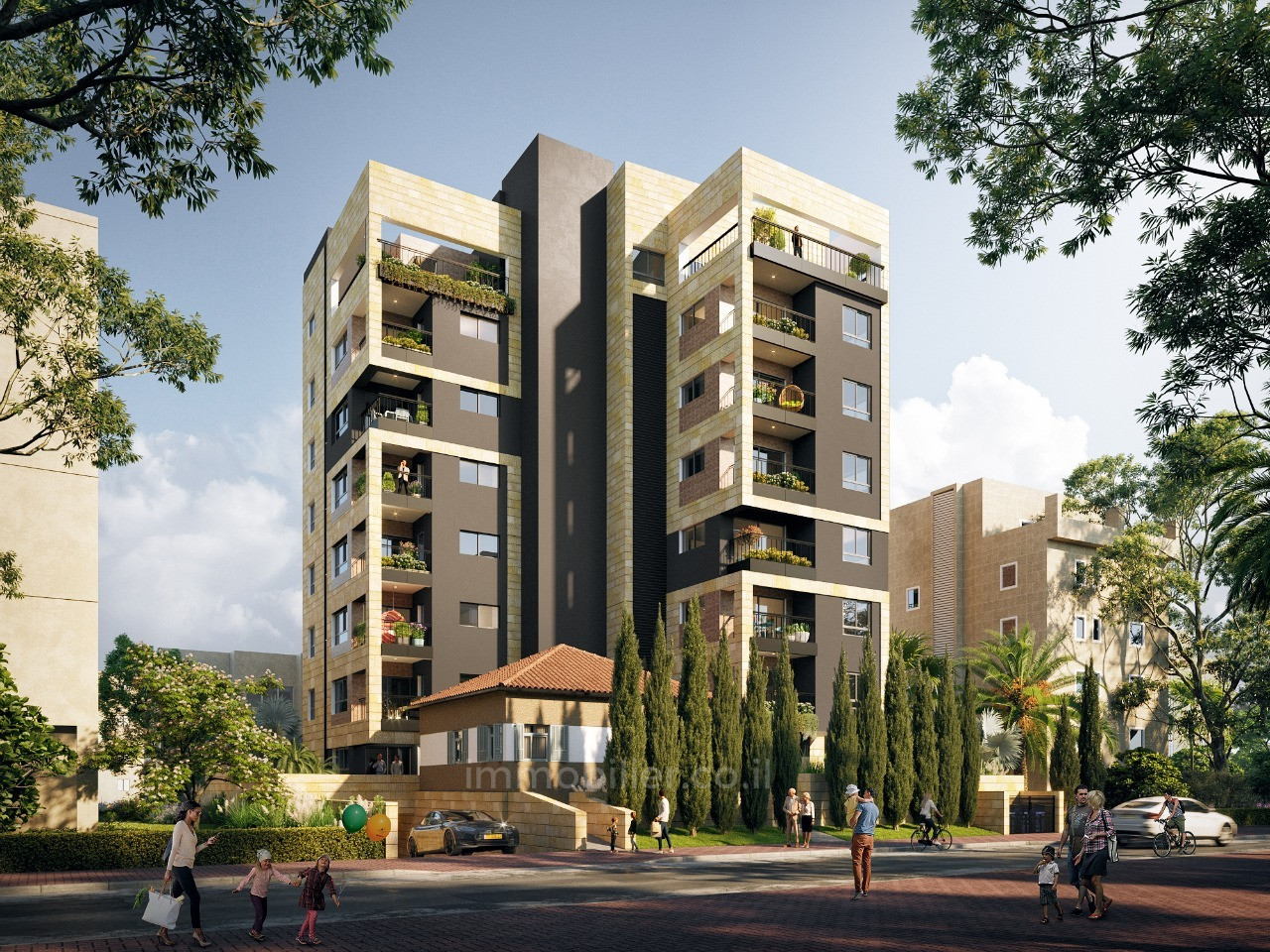 Apartamento 3 cômodos Jerusalém Makor Haim 245-IBL-1944