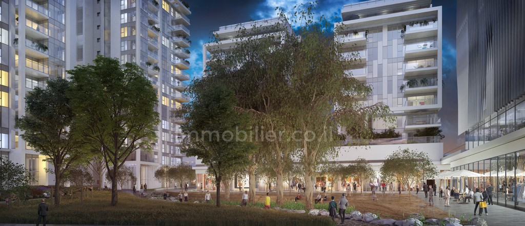 Apartamento 4 cômodos Tel Aviv Tel barouch 255-IBL-568