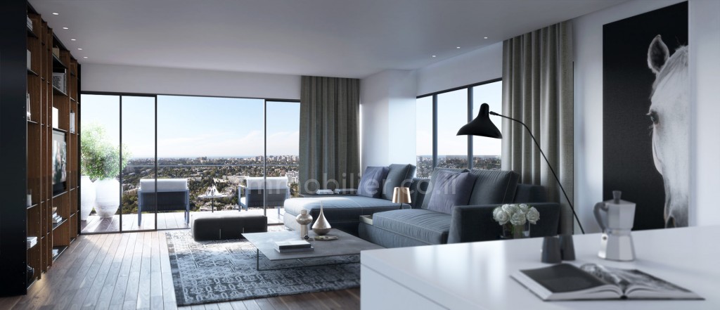 Apartamento 3 cômodos Tel Aviv Tel barouch 255-IBL-569